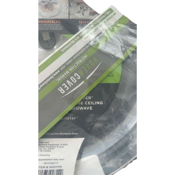 Hover Cover Magnetic Microwave Cover - Picture 6 of 12